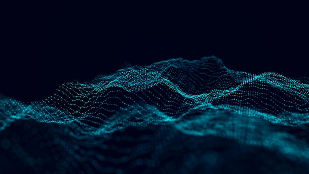 Structural connection of information Data transfer in network connection Abstract data background 3D rendering