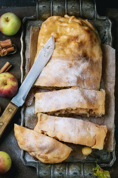 Strudel di mele fatto in casa