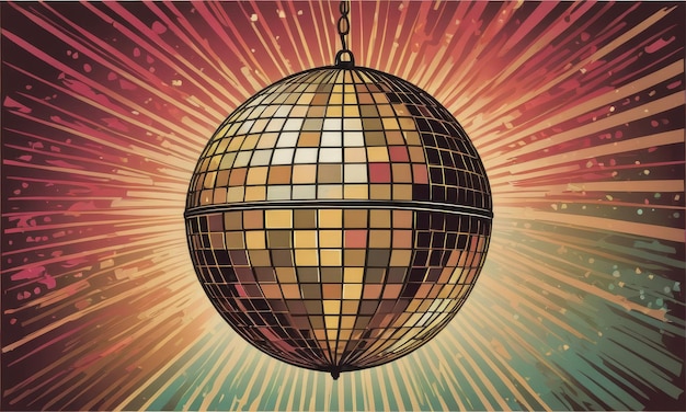 Strumentazione per eventi di musica dance Shining Disco Ball