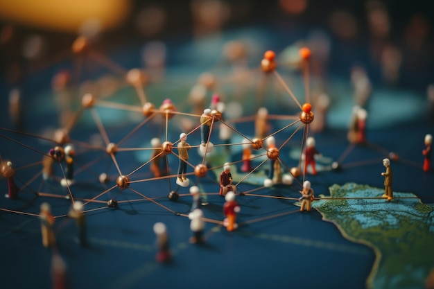 Struttura aziendale globale della rete Analisi e scambio di dati Ricerca di connessioni clienti