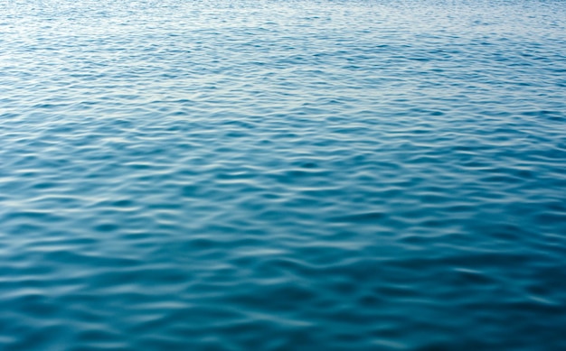 Struttura blu del fondo dell'acqua di mare