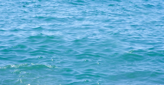 Struttura blu del fondo dell'acqua di mare