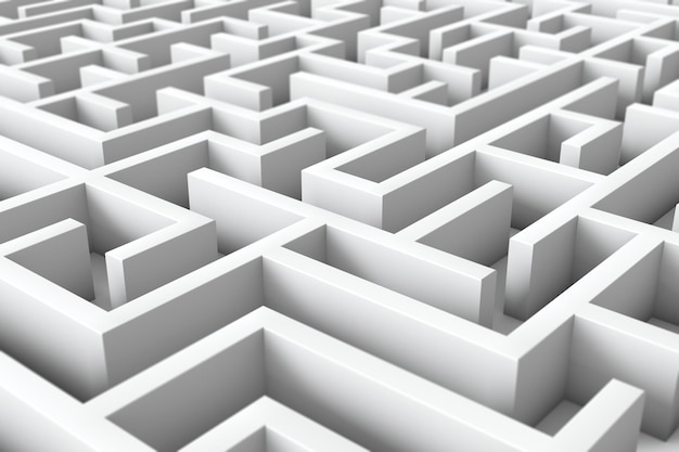 Struttura complessa del labirinto Problemi aziendali e concetto di soluzione Rendering 3D