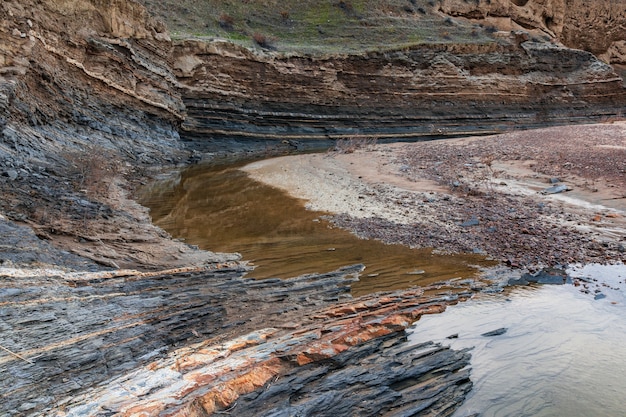 Struttura degli strati di rocce sedimentarie, geologia