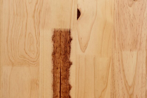 Struttura del modello in legno naturale