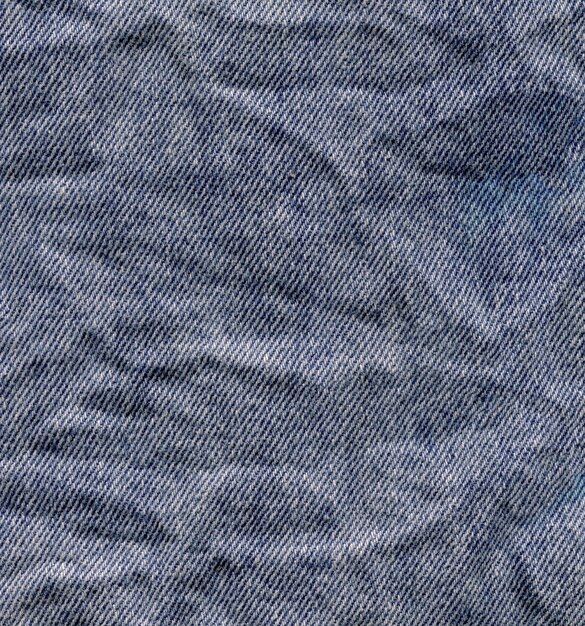 Struttura del tessuto dei jeans blu Struttura del denim pulita naturale azzurra vuota