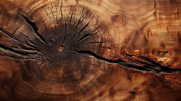 struttura dell'albero di legno di noce