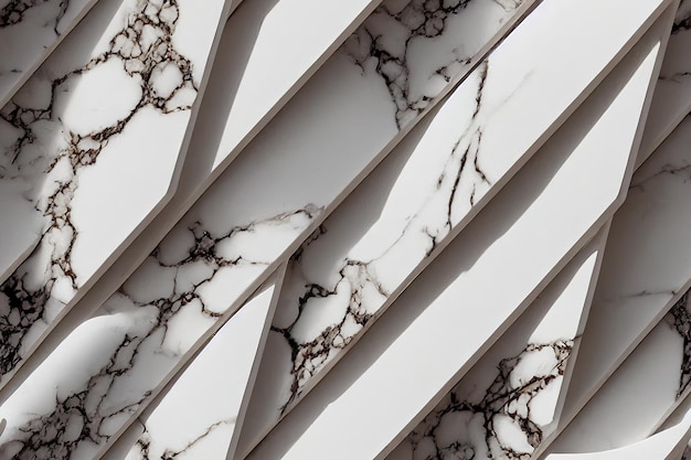 Struttura della parete di marmo modello senza cuciture di forma diversa