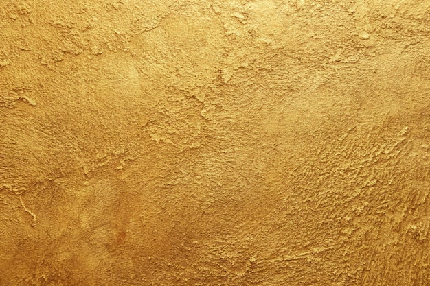 struttura della parete in gesso di cemento dorato grezzo