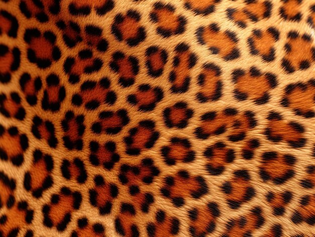 Struttura della pelle di leopardo o ghepardo