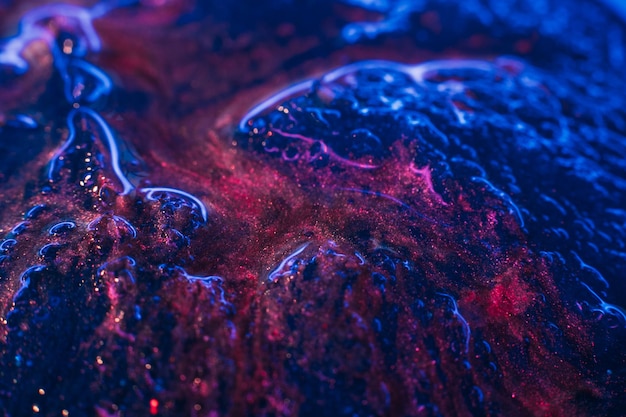 Struttura di effetto magma liquido di arte astratta