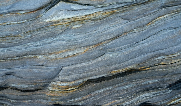 Struttura di pietra ardesia in Playa las catedrales Ribadeo