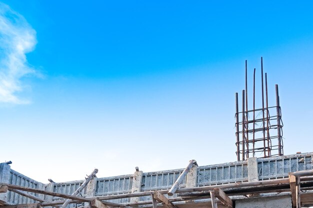 Struttura di un edificio in costruzione