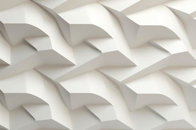 Struttura futuristica della decorazione della carta da parati del fondo del modello geometrico astratto bianco
