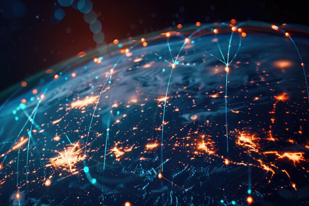 Struttura globale delle reti commerciali e analisi delle connessioni con i clienti