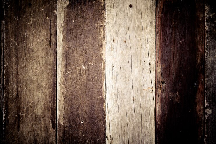 Foto struttura in legno marrone scuro e sfondo