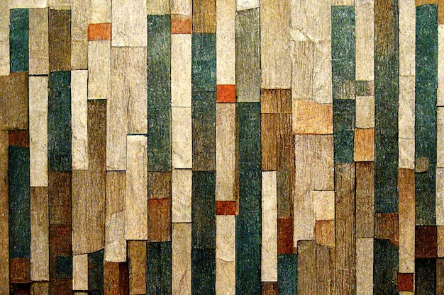 Struttura in legno pelato Colore legnoso Varie sfumature e colori