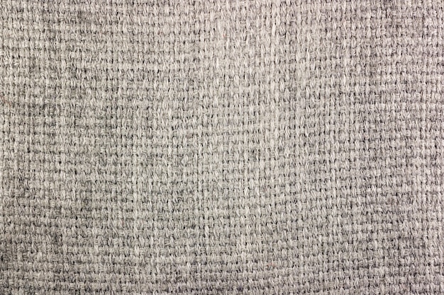 Struttura lavorata a maglia di lana grigia