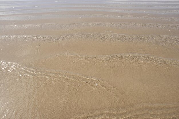 Struttura naturale delle onde del mare e della sabbia