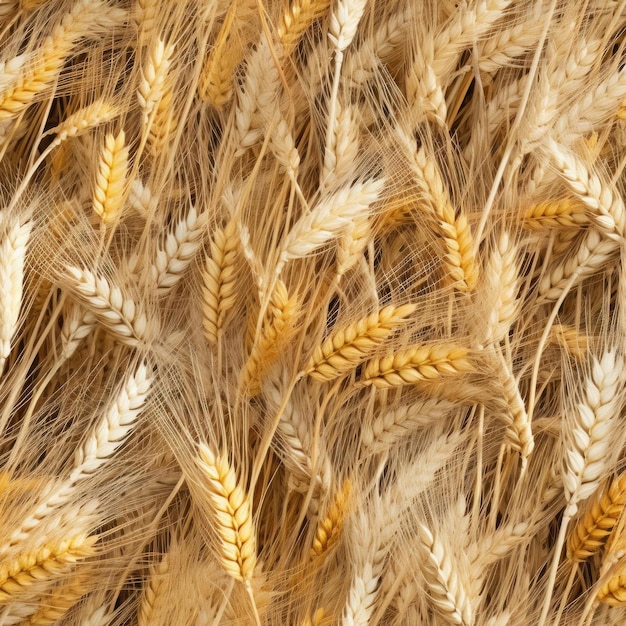 Struttura senza giunte delle spighe di grano