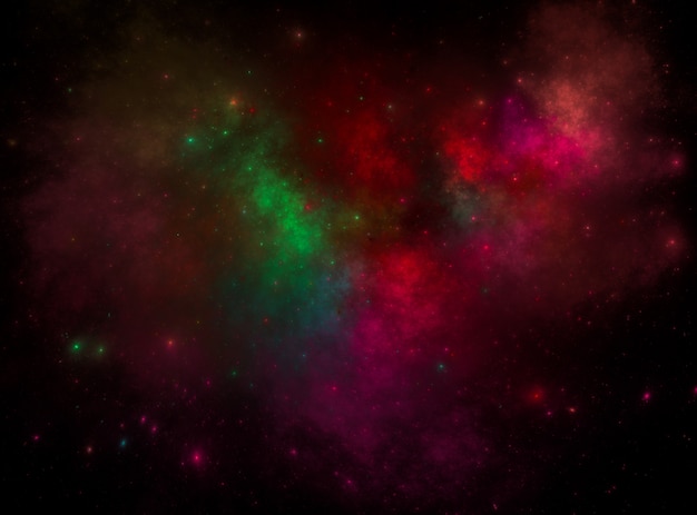 Struttura stellata del fondo dello spazio cosmico