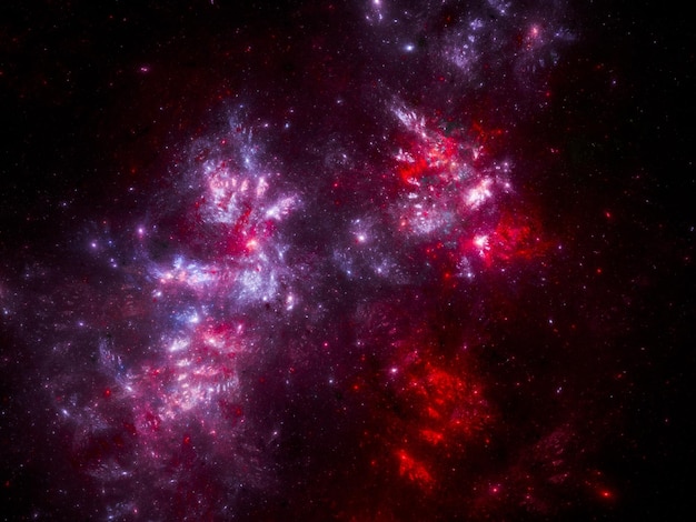 Struttura stellata del fondo dello spazio cosmico