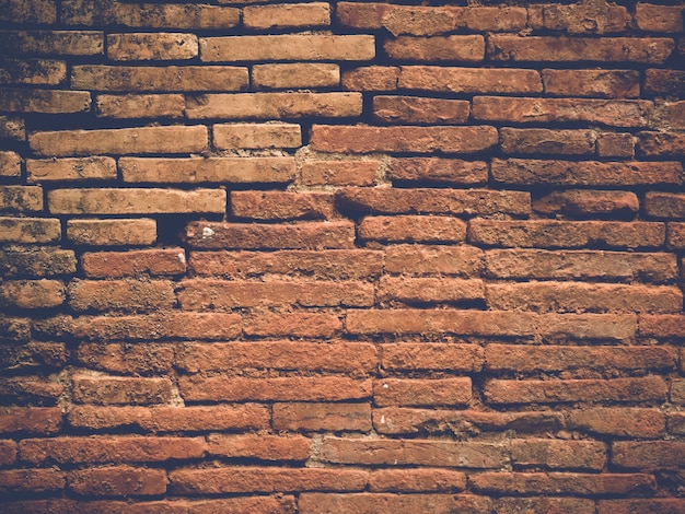 Strutture del fondo del muro di mattoni di lerciume