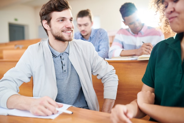 Studenti a lezione