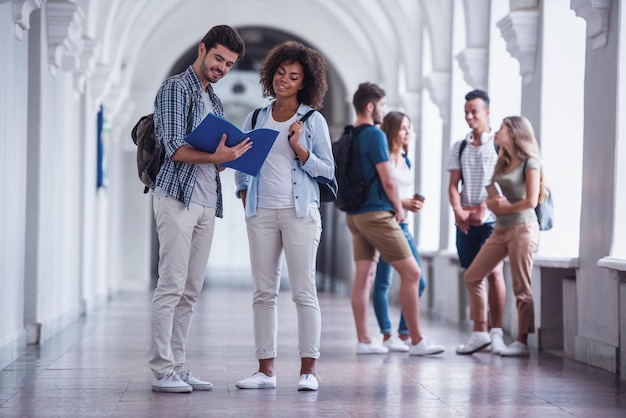 Studenti nella sala