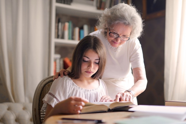 Studiare con la nonna