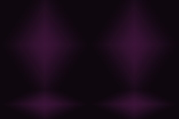 Studio Background Concept - astratto sfondo viola sfumato chiaro vuoto.