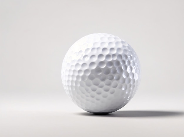 Studio fotografico di una pallina da golf