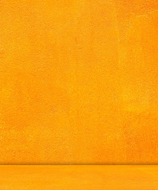 Studio tavolo vuoto arancione sfondo estate tropicale 3d modello riassunto