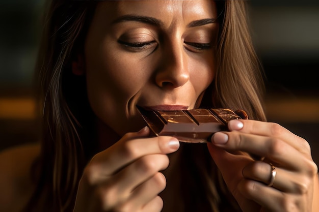 Stupendo catalogo di deliziose foto di cioccolato da usare come sfondo