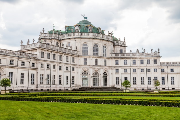 Stupinigi, Italia. Particolare dell'esterno della Palazzina di Stupinigi, Residenza Reale dal 1946.