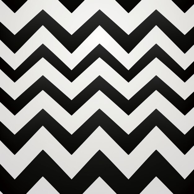 Stylish Zig Zag Pattern su sfondo bianco