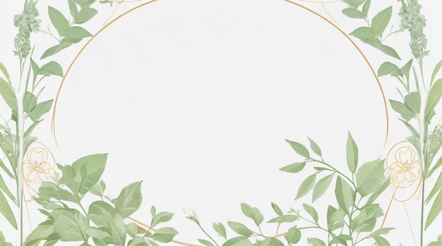 Sublime semplicità Copertina di sfondo vettoriale floreale minimale con arco artistico