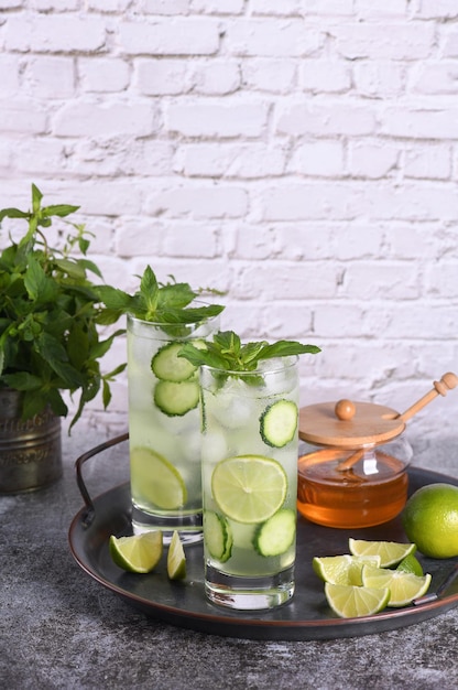 Succhiello di cetriolo alla menta