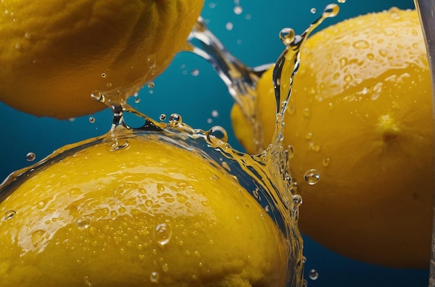 Succo di limone da vicino