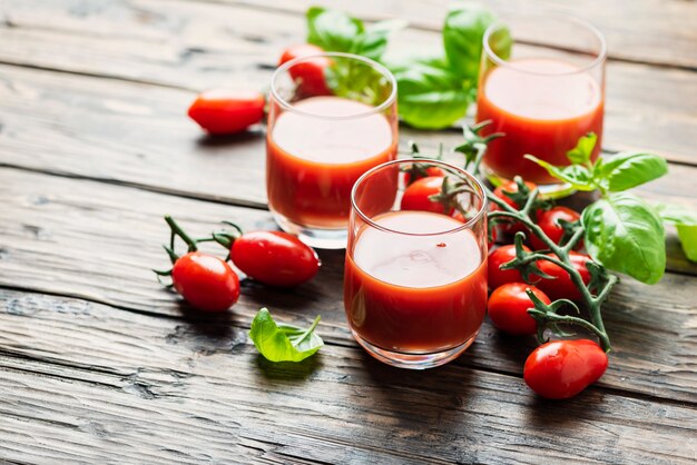 Succo di pomodoro fresco