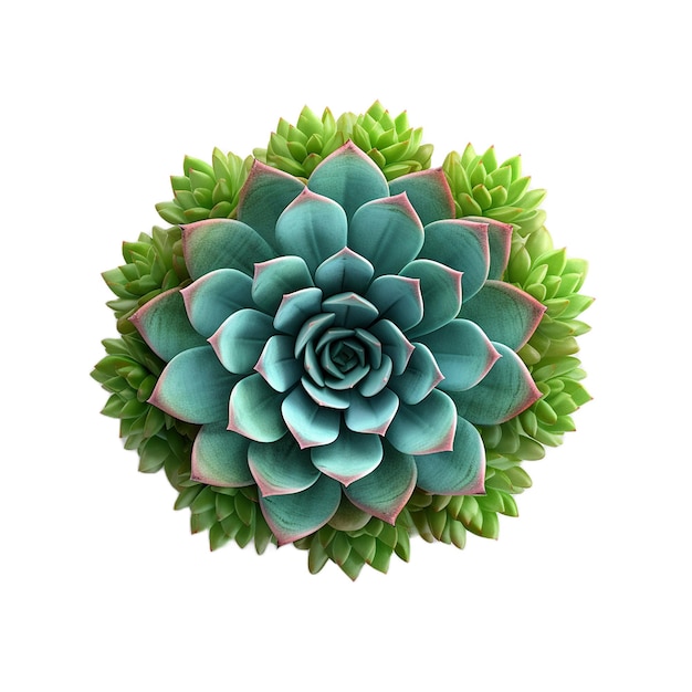 succulent isolato su un ritaglio trasparente sullo sfondo