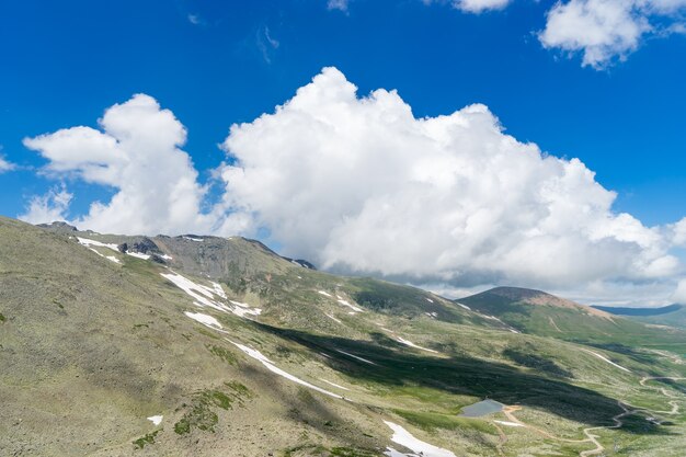 Summer Mountain Plateau Highland con Giresun - Turchia - Mar Nero