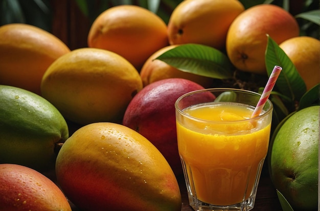 SunKissed Sip Mango Juice Joy