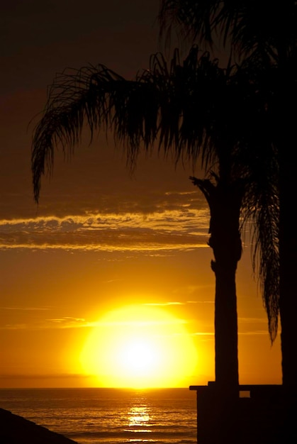 Sunrise spiaggia Santinho Florianopolis Brasile