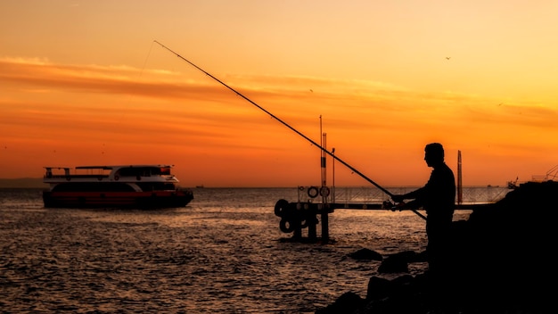 Sunset in Istanbul