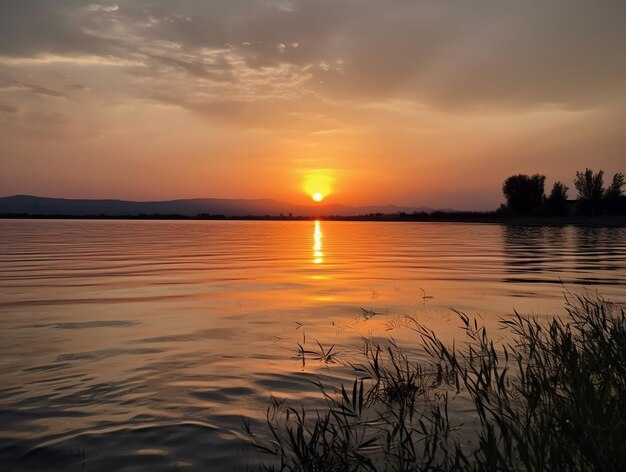 Sunset Sunrise Summer LandscapeBeautiful NatureBlue Sky incredibili nuvole colorateBackgrou naturale