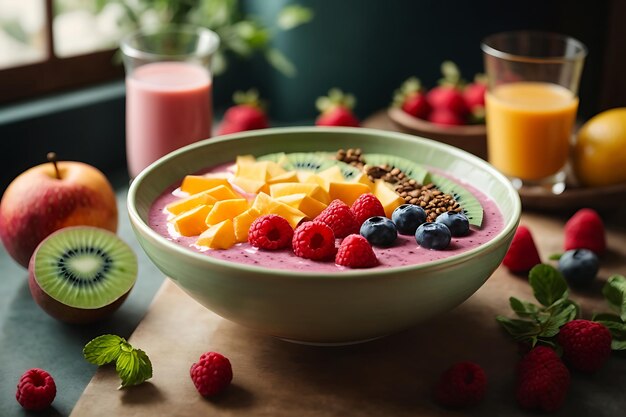 Super Smoothie Bowl Journey ricetta di succo di frutta fatto in casa