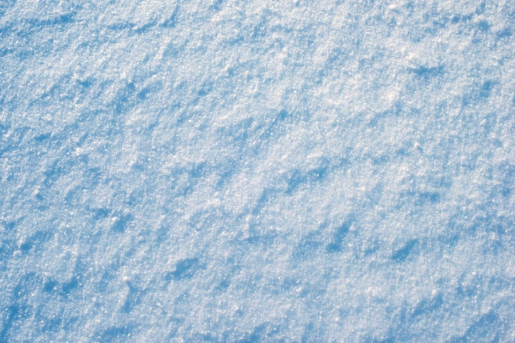 superficie di neve pura
