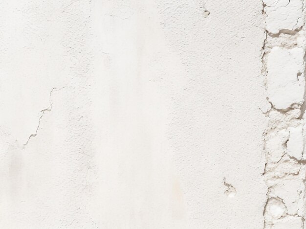 Superficie strutturata e verniciata della parete di cemento bianco senza giunte