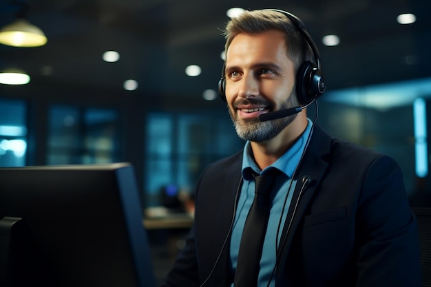 Supporto al call center per i clienti e contattaci AI generativa